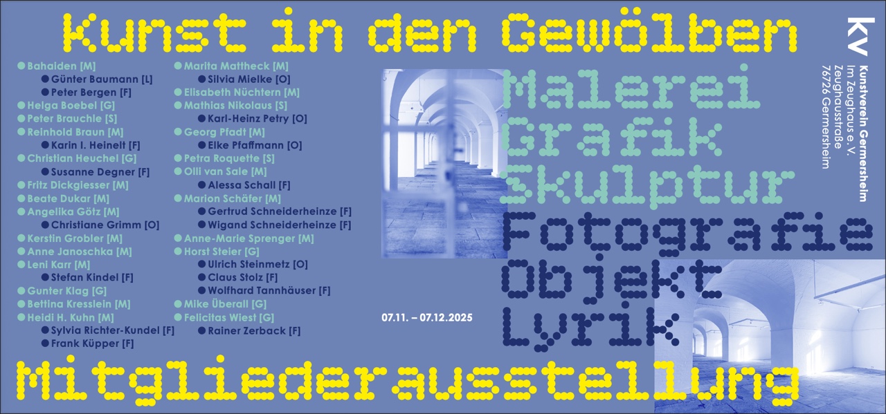 Kunst in den Gewölben Mitgliederausstellung 2025